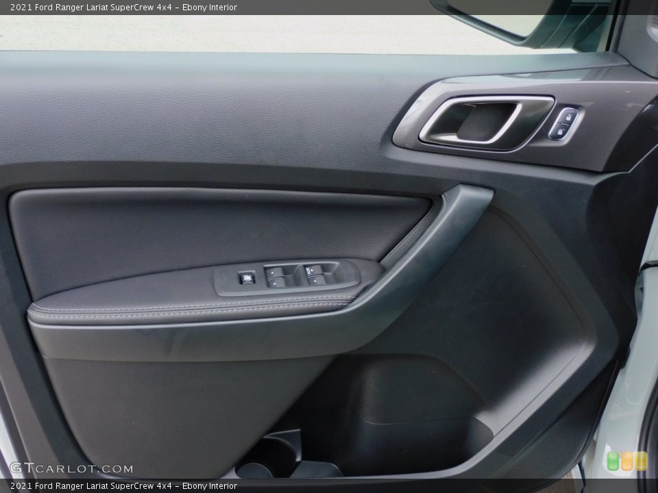 Ebony Interior Door Panel for the 2021 Ford Ranger Lariat SuperCrew 4x4 #143048717