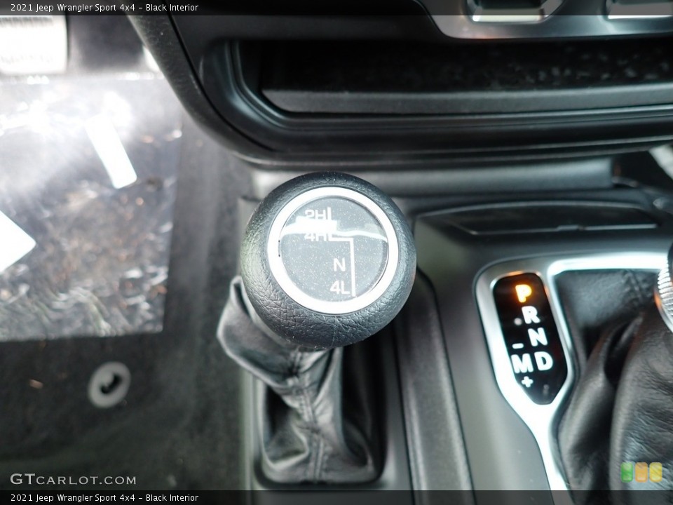 Black Interior Transmission for the 2021 Jeep Wrangler Sport 4x4 #143049788
