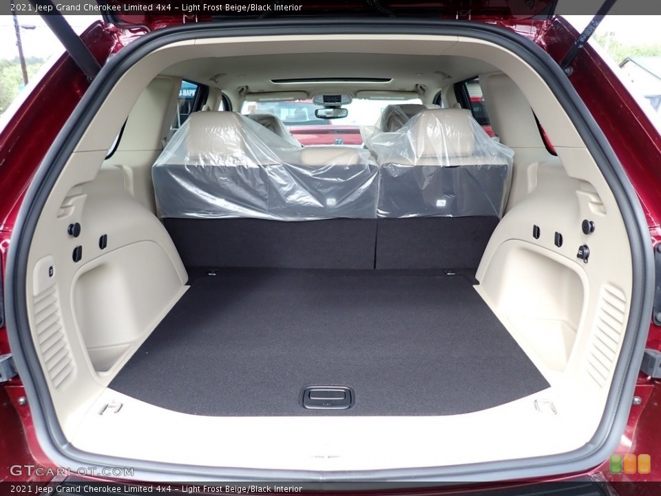 Light Frost Beige/Black Interior Trunk for the 2021 Jeep Grand Cherokee Limited 4x4 #143049965