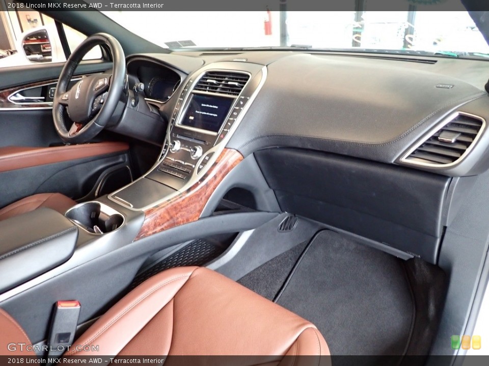 Terracotta Interior Photo for the 2018 Lincoln MKX Reserve AWD #143055038