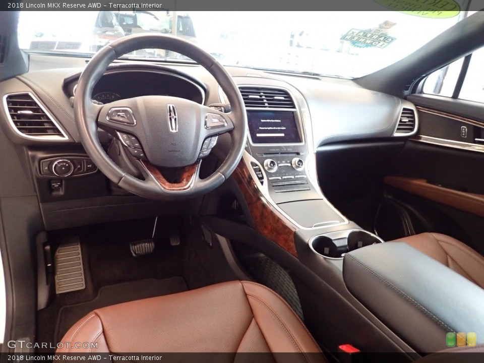 Terracotta 2018 Lincoln MKX Interiors
