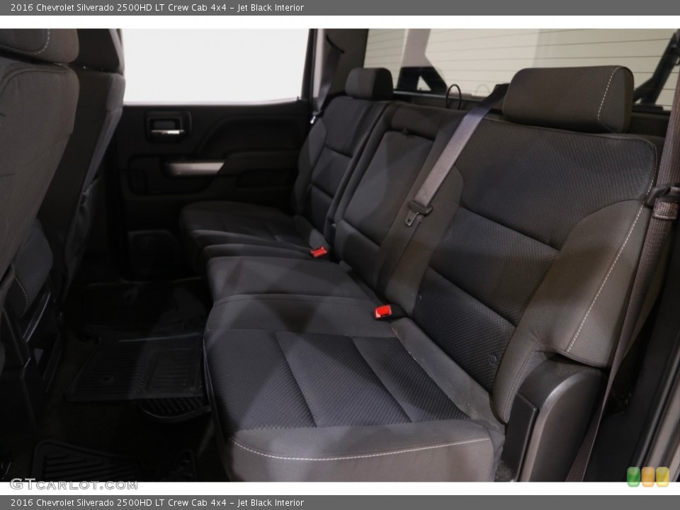 Jet Black Interior Rear Seat for the 2016 Chevrolet Silverado 2500HD LT Crew Cab 4x4 #143055495