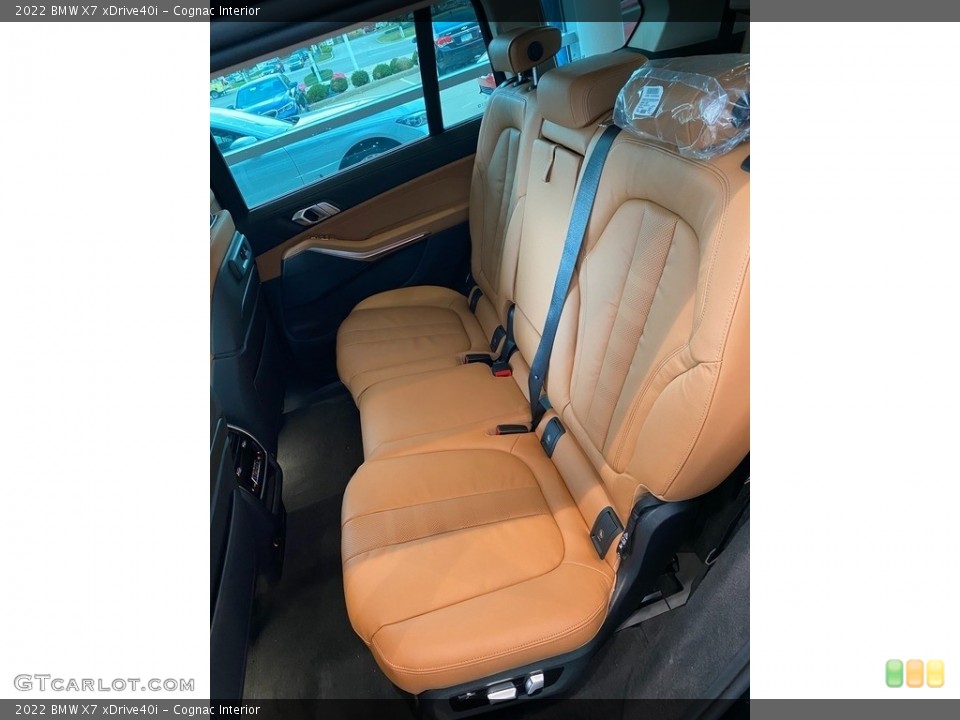 Cognac Interior Rear Seat for the 2022 BMW X7 xDrive40i #143056187