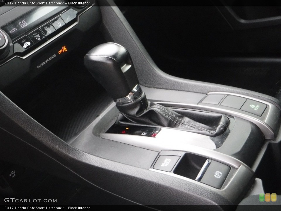 Black Interior Transmission for the 2017 Honda Civic Sport Hatchback #143056961