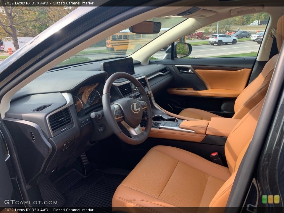 Glazed Caramel Interior Photo for the 2022 Lexus RX 350 AWD #143059373