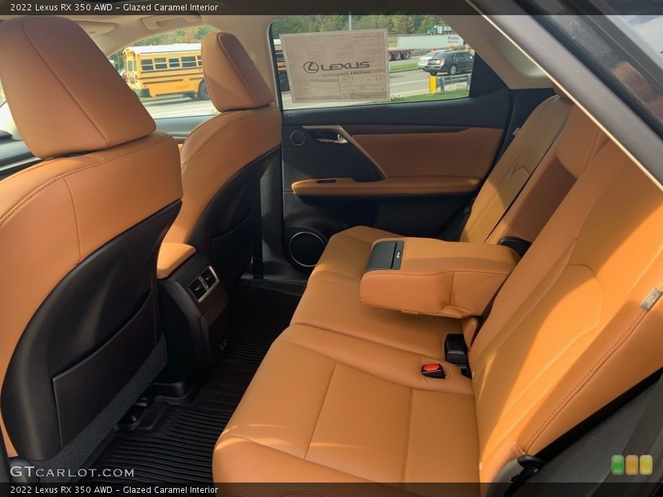 Glazed Caramel Interior Rear Seat for the 2022 Lexus RX 350 AWD #143059391