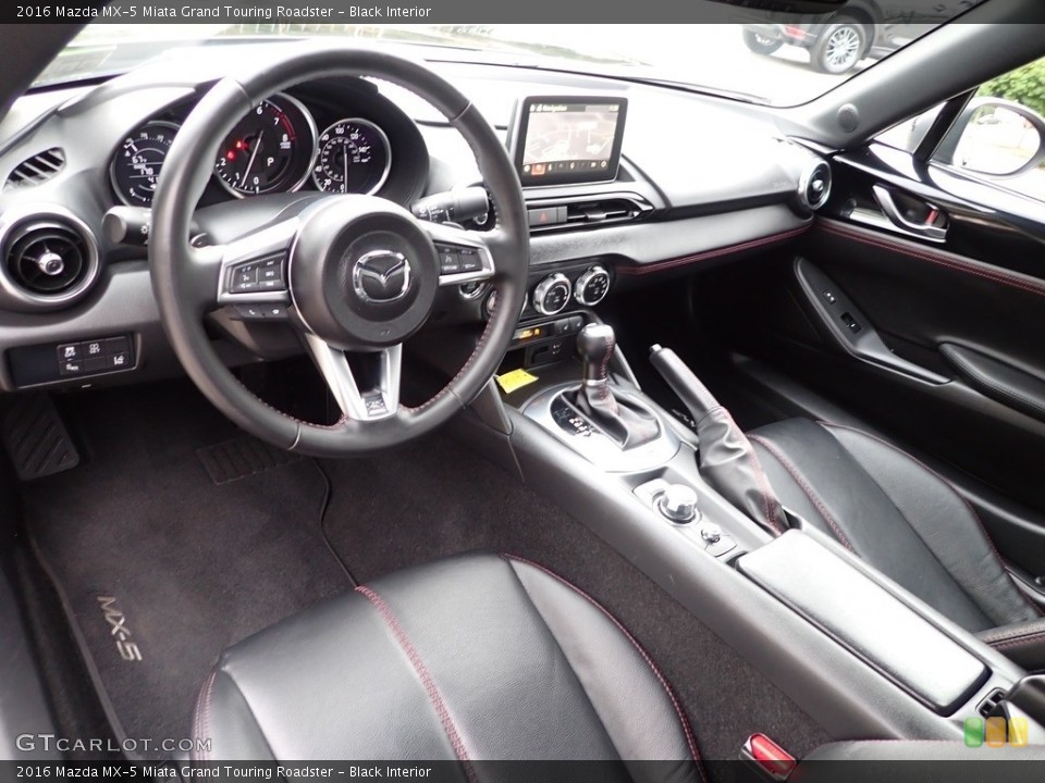 Black Interior Photo for the 2016 Mazda MX-5 Miata Grand Touring Roadster #143059457