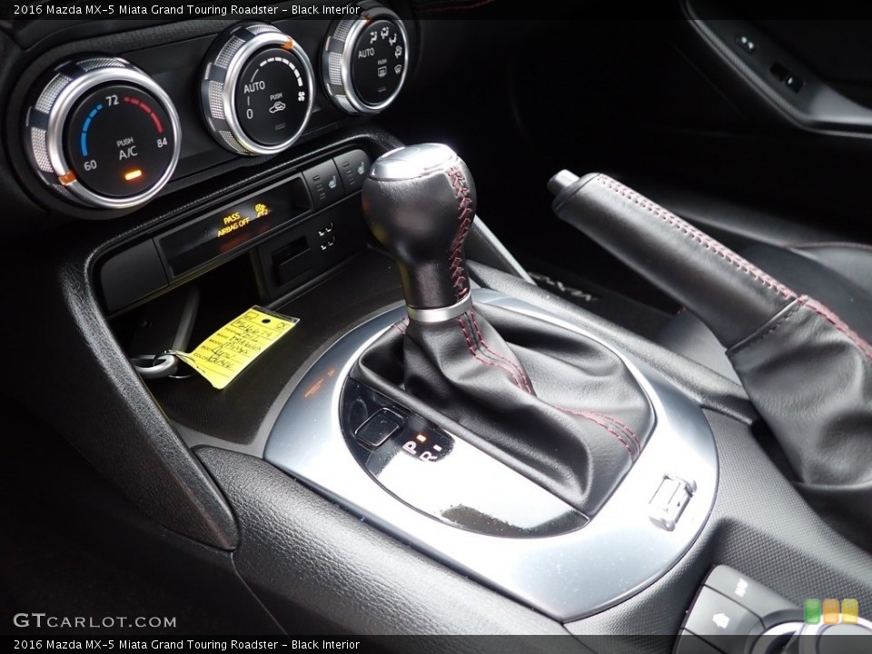 Black Interior Transmission for the 2016 Mazda MX-5 Miata Grand Touring Roadster #143059532