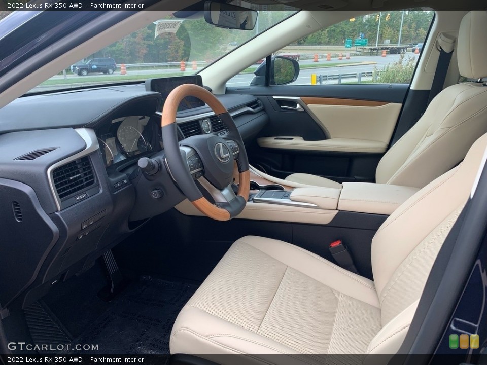 Parchment Interior Photo for the 2022 Lexus RX 350 AWD #143059568