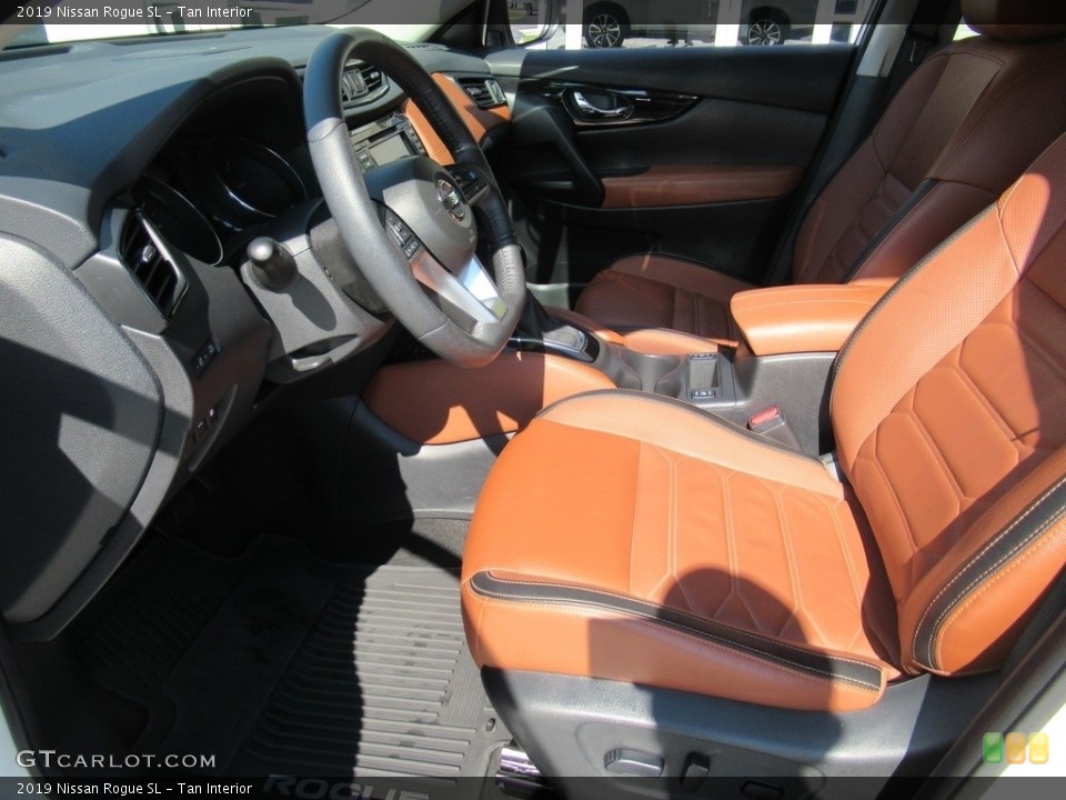 Tan Interior Front Seat for the 2019 Nissan Rogue SL #143060387