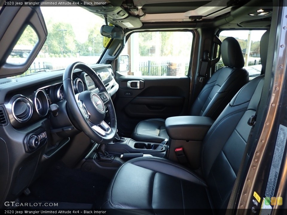 Black 2020 Jeep Wrangler Unlimited Interiors