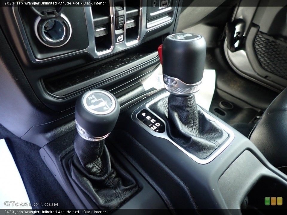 Black Interior Transmission for the 2020 Jeep Wrangler Unlimited Altitude 4x4 #143062641