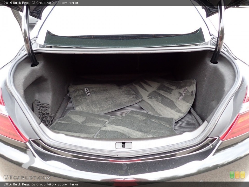 Ebony Interior Trunk for the 2016 Buick Regal GS Group AWD #143064799