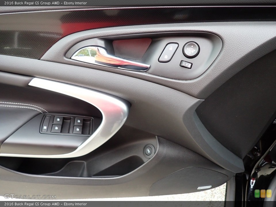 Ebony Interior Door Panel for the 2016 Buick Regal GS Group AWD #143064823