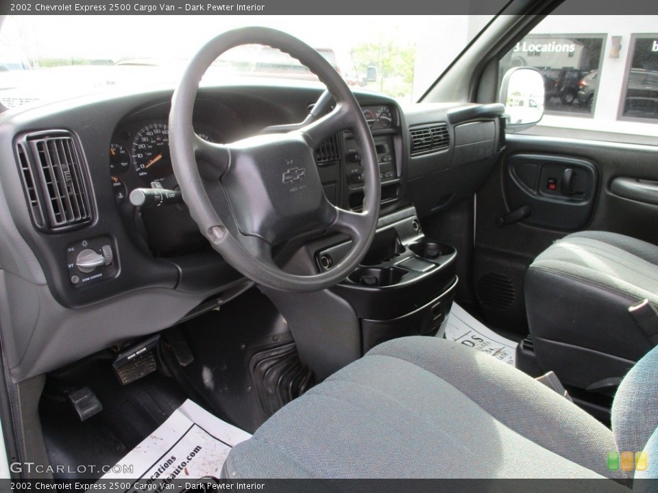 Dark Pewter Interior Front Seat for the 2002 Chevrolet Express 2500 Cargo Van #143065093