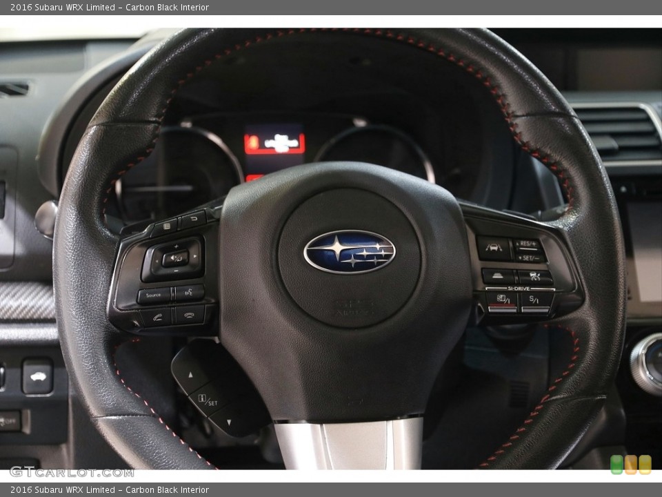 Carbon Black Interior Steering Wheel for the 2016 Subaru WRX Limited #143066224