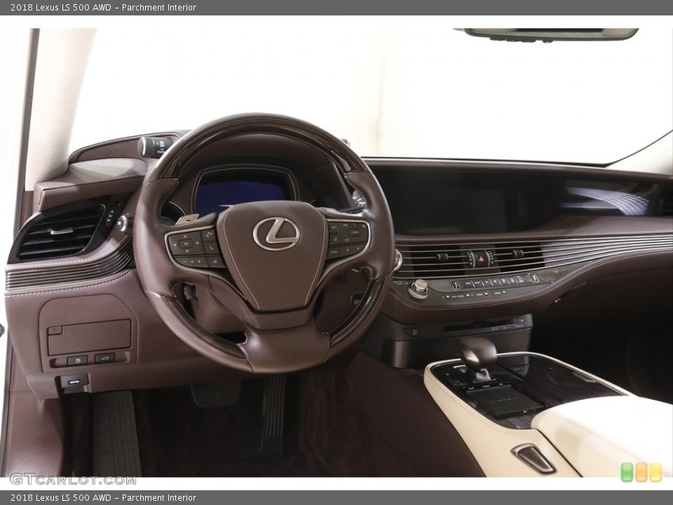 Parchment Interior Dashboard for the 2018 Lexus LS 500 AWD #143066824
