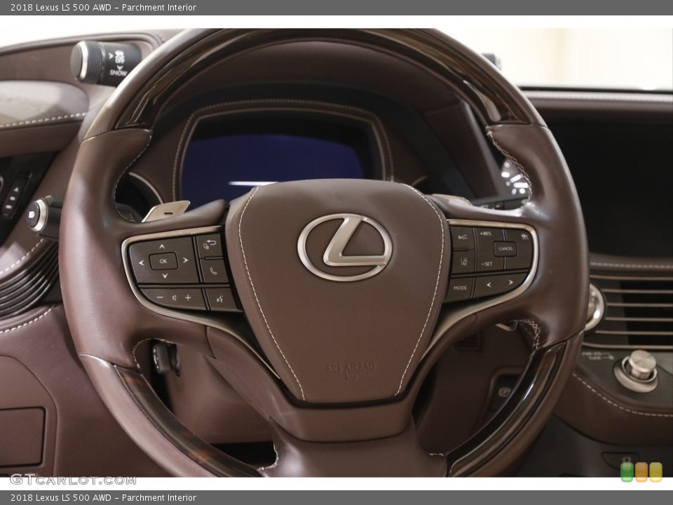 Parchment Interior Steering Wheel for the 2018 Lexus LS 500 AWD #143066844