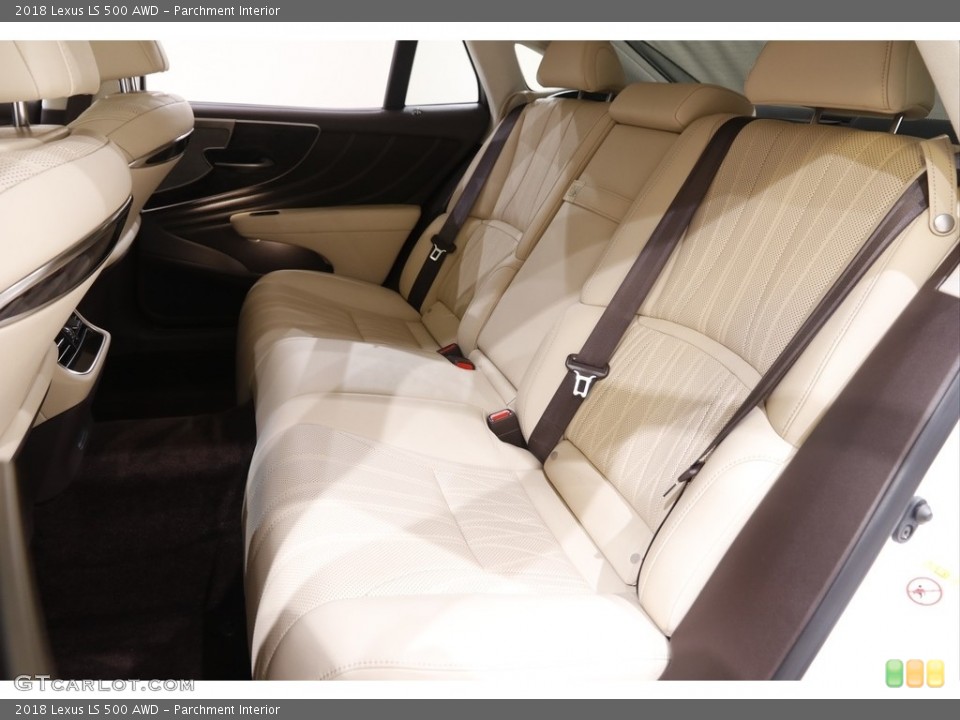 Parchment Interior Rear Seat for the 2018 Lexus LS 500 AWD #143067058