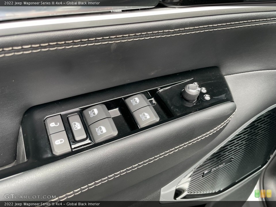 Global Black Interior Controls for the 2022 Jeep Wagoneer Series III 4x4 #143069144
