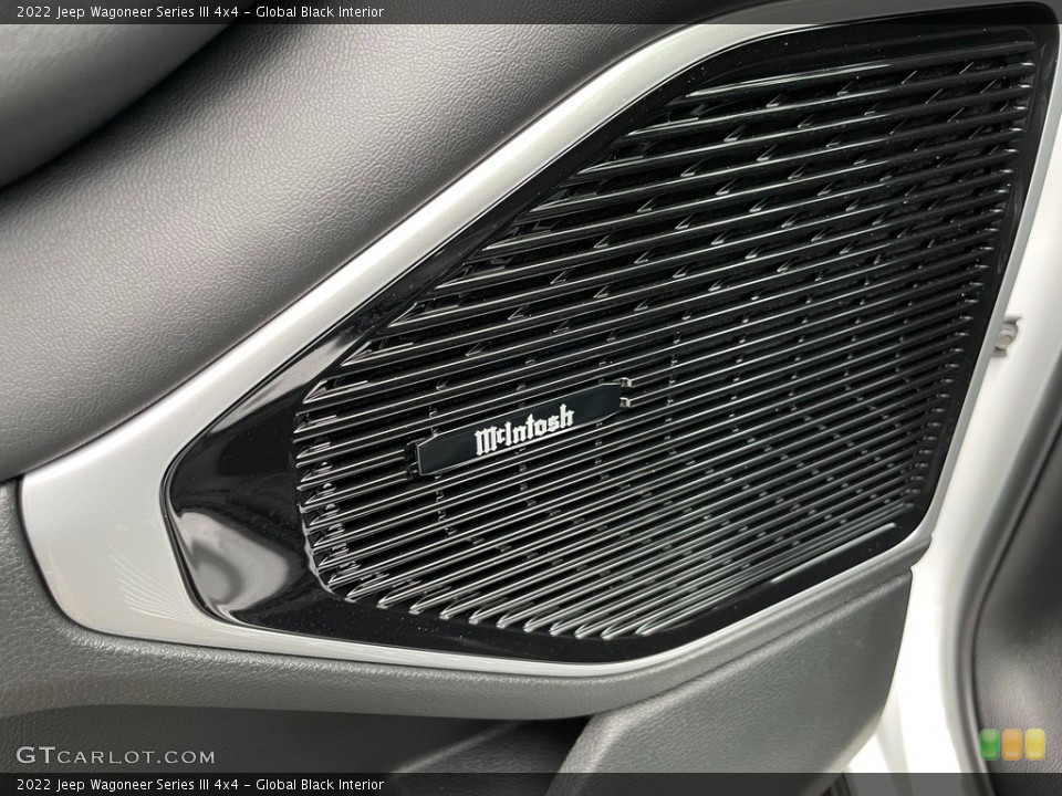 Global Black Interior Audio System for the 2022 Jeep Wagoneer Series III 4x4 #143069171
