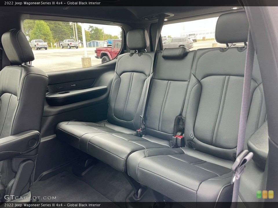 Global Black Interior Rear Seat for the 2022 Jeep Wagoneer Series III 4x4 #143069208