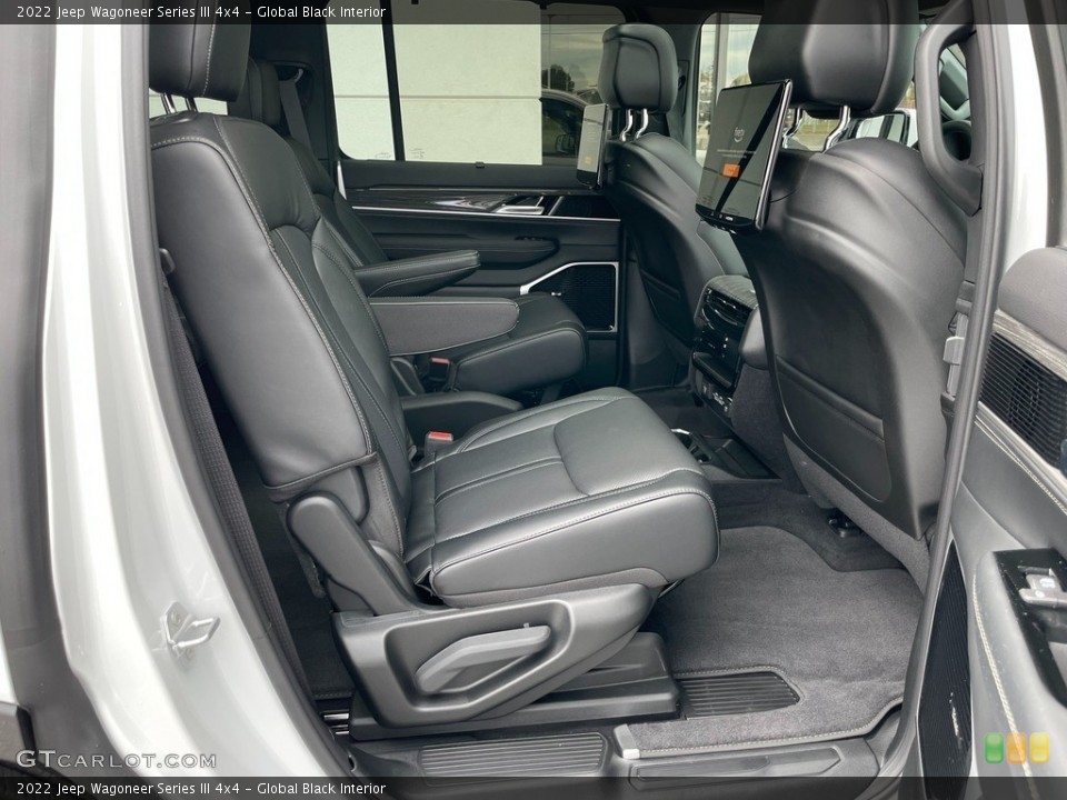 Global Black Interior Rear Seat for the 2022 Jeep Wagoneer Series III 4x4 #143069273