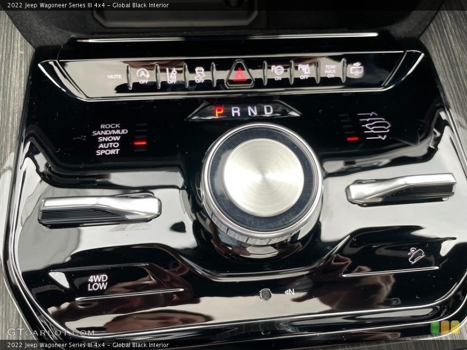 Global Black Interior Controls for the 2022 Jeep Wagoneer Series III 4x4 #143069375
