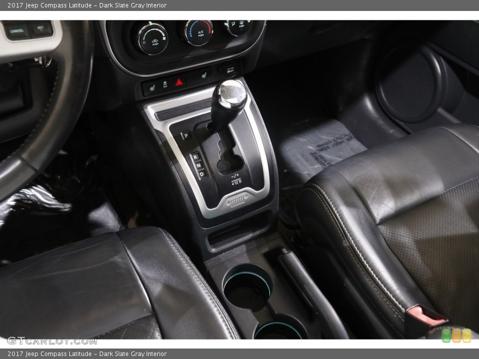Dark Slate Gray Interior Transmission for the 2017 Jeep Compass Latitude #143074691