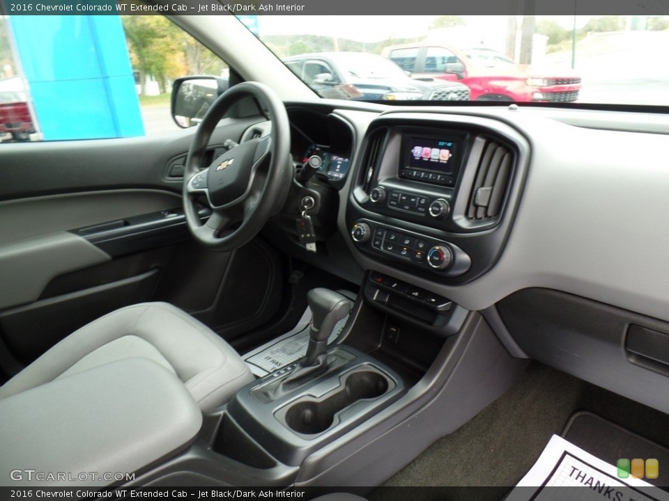 Jet Black/Dark Ash Interior Dashboard for the 2016 Chevrolet Colorado WT Extended Cab #143075177
