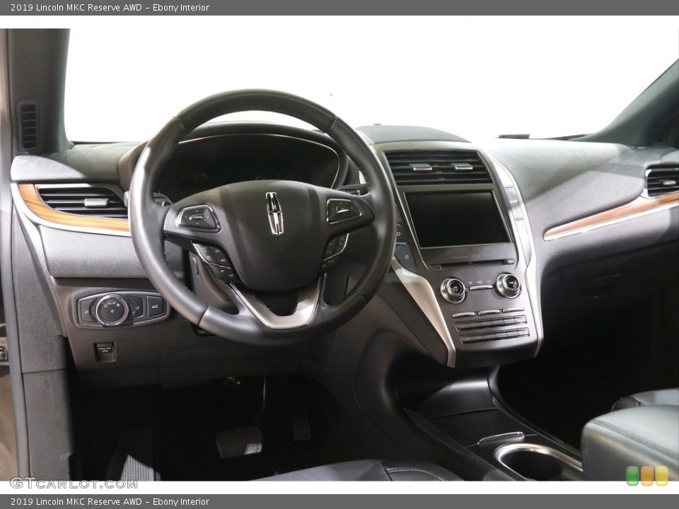 Ebony Interior Dashboard for the 2019 Lincoln MKC Reserve AWD #143076839
