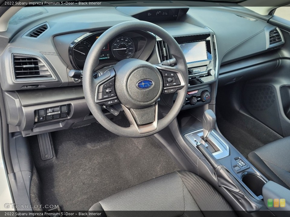 Black Interior Photo for the 2022 Subaru Impreza Premium 5-Door #143077293
