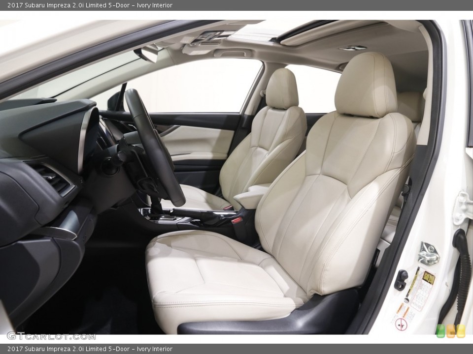 Ivory Interior Front Seat for the 2017 Subaru Impreza 2.0i Limited 5-Door #143078573