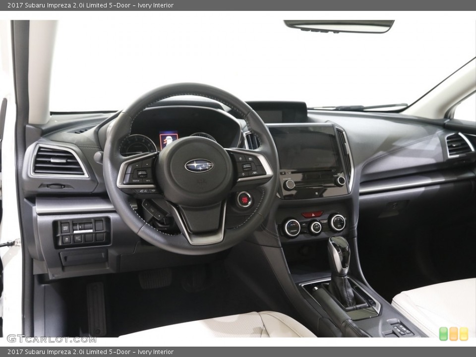Ivory Interior Dashboard for the 2017 Subaru Impreza 2.0i Limited 5-Door #143078579