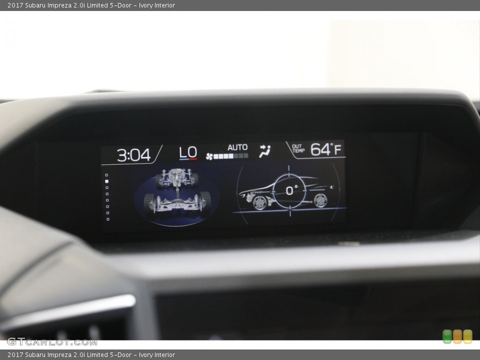 Ivory Interior Controls for the 2017 Subaru Impreza 2.0i Limited 5-Door #143078600
