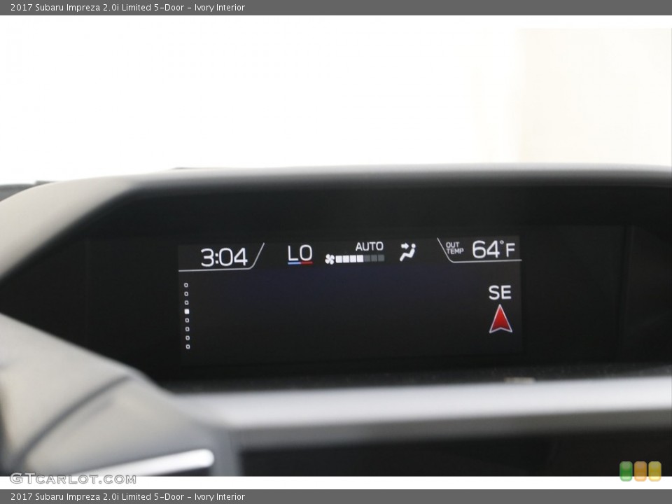 Ivory Interior Controls for the 2017 Subaru Impreza 2.0i Limited 5-Door #143078606