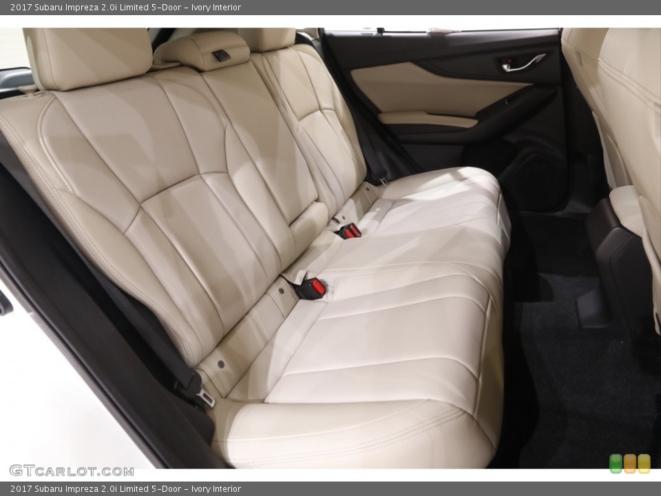 Ivory Interior Rear Seat for the 2017 Subaru Impreza 2.0i Limited 5-Door #143078633