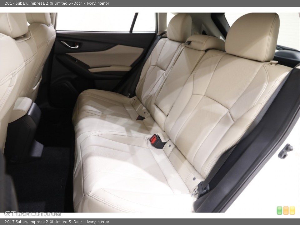 Ivory Interior Rear Seat for the 2017 Subaru Impreza 2.0i Limited 5-Door #143078636