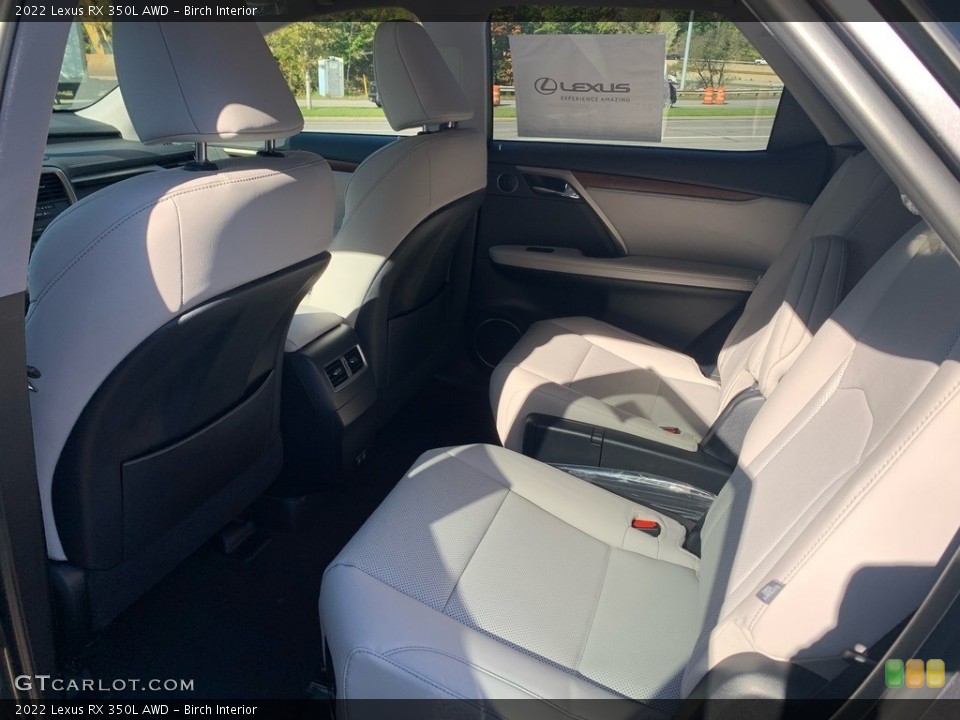 Birch Interior Rear Seat for the 2022 Lexus RX 350L AWD #143079638