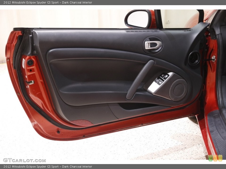Dark Charcoal Interior Door Panel for the 2012 Mitsubishi Eclipse Spyder GS Sport #143085031