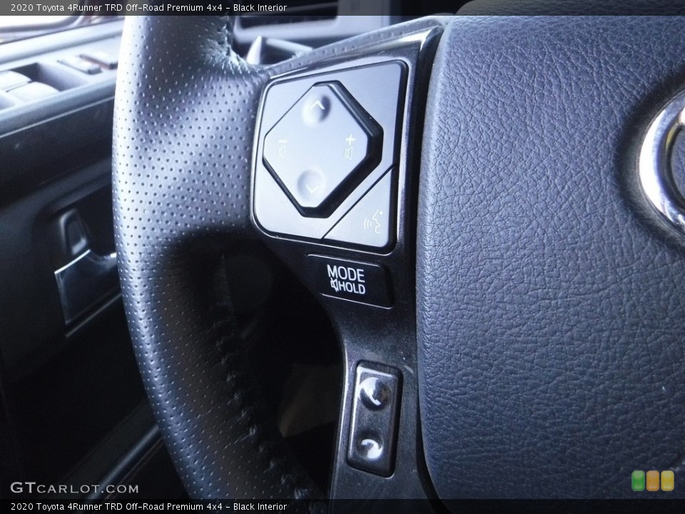 Black Interior Steering Wheel for the 2020 Toyota 4Runner TRD Off-Road Premium 4x4 #143087074