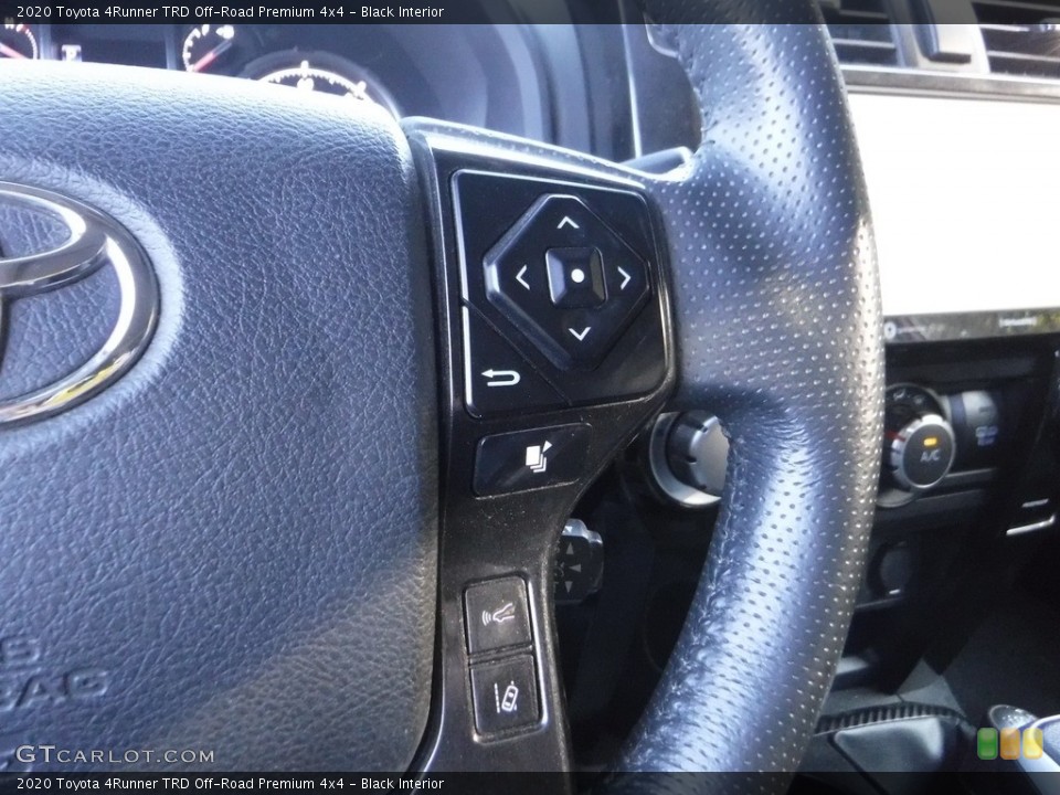 Black Interior Steering Wheel for the 2020 Toyota 4Runner TRD Off-Road Premium 4x4 #143087077