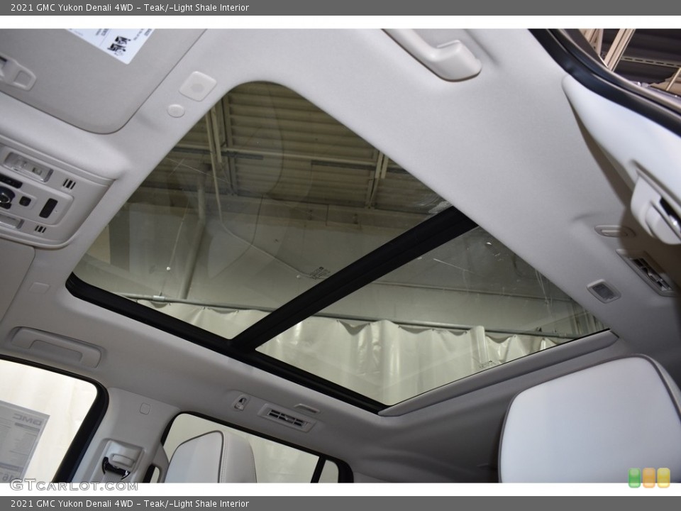 Teak/­Light Shale Interior Sunroof for the 2021 GMC Yukon Denali 4WD #143089271