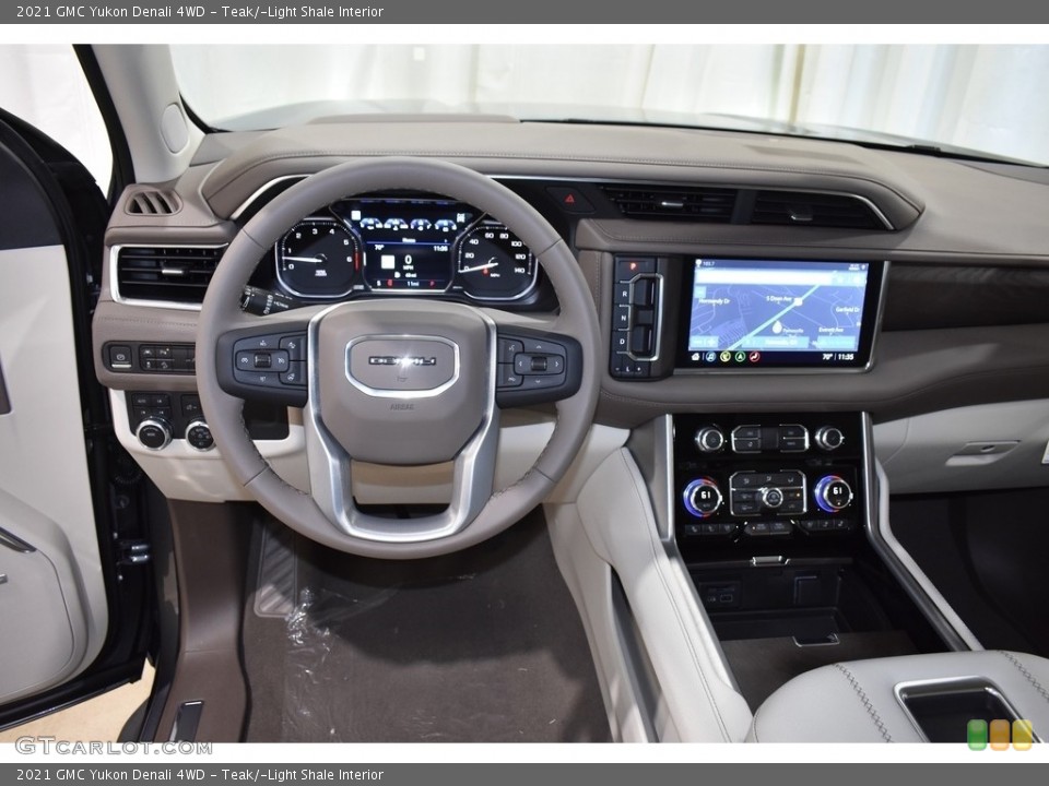 Teak/­Light Shale Interior Dashboard for the 2021 GMC Yukon Denali 4WD #143089394