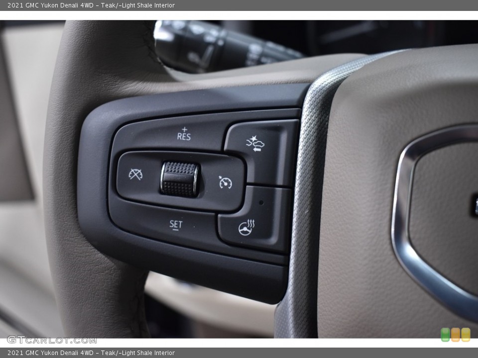 Teak/­Light Shale Interior Steering Wheel for the 2021 GMC Yukon Denali 4WD #143089454