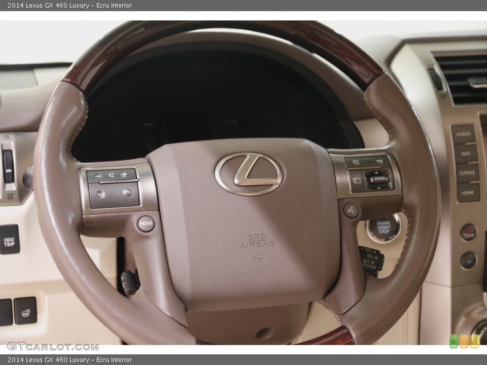 Ecru Interior Steering Wheel for the 2014 Lexus GX 460 Luxury #143089580