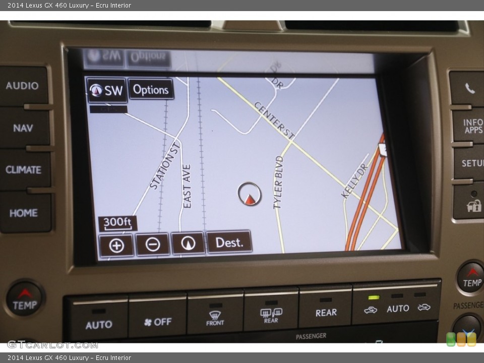 Ecru Interior Navigation for the 2014 Lexus GX 460 Luxury #143089636
