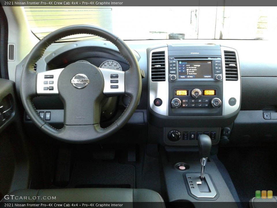 Pro-4X Graphite Interior Dashboard for the 2021 Nissan Frontier Pro-4X Crew Cab 4x4 #143089802