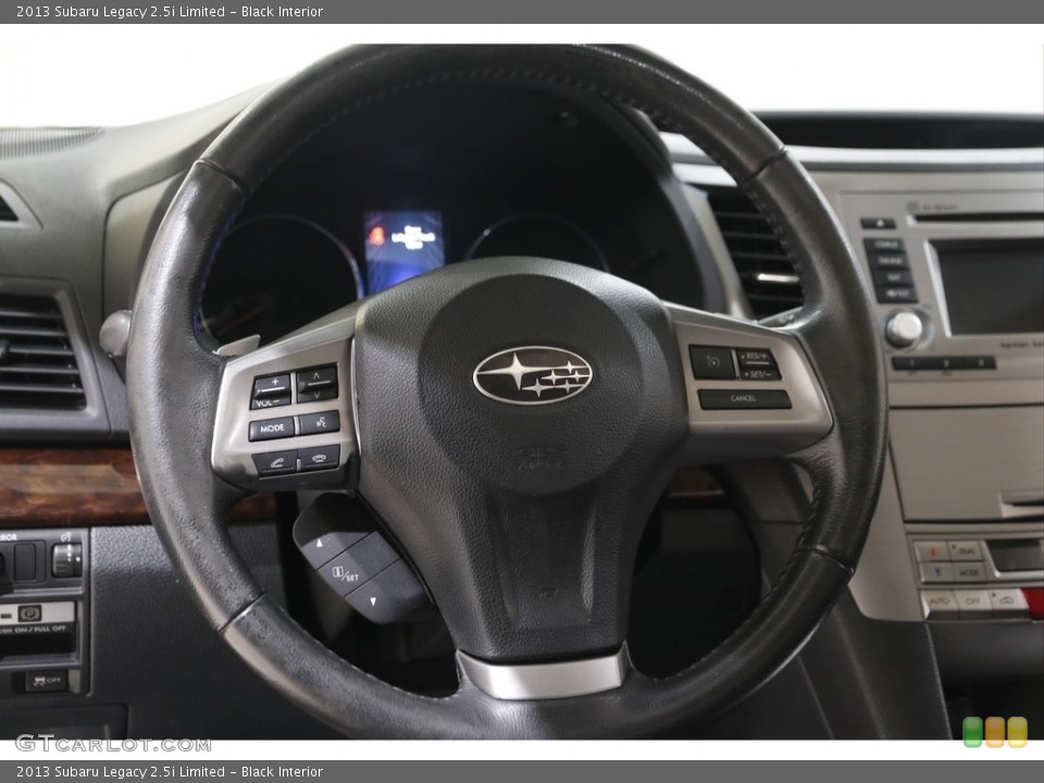 Black Interior Steering Wheel for the 2013 Subaru Legacy 2.5i Limited #143091230