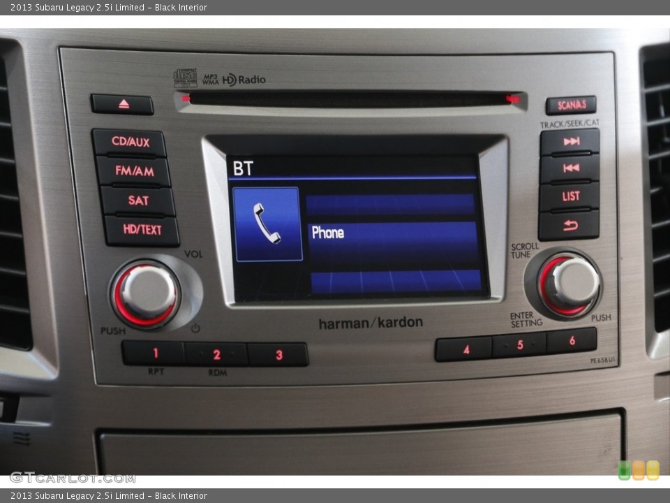 Black Interior Controls for the 2013 Subaru Legacy 2.5i Limited #143091272
